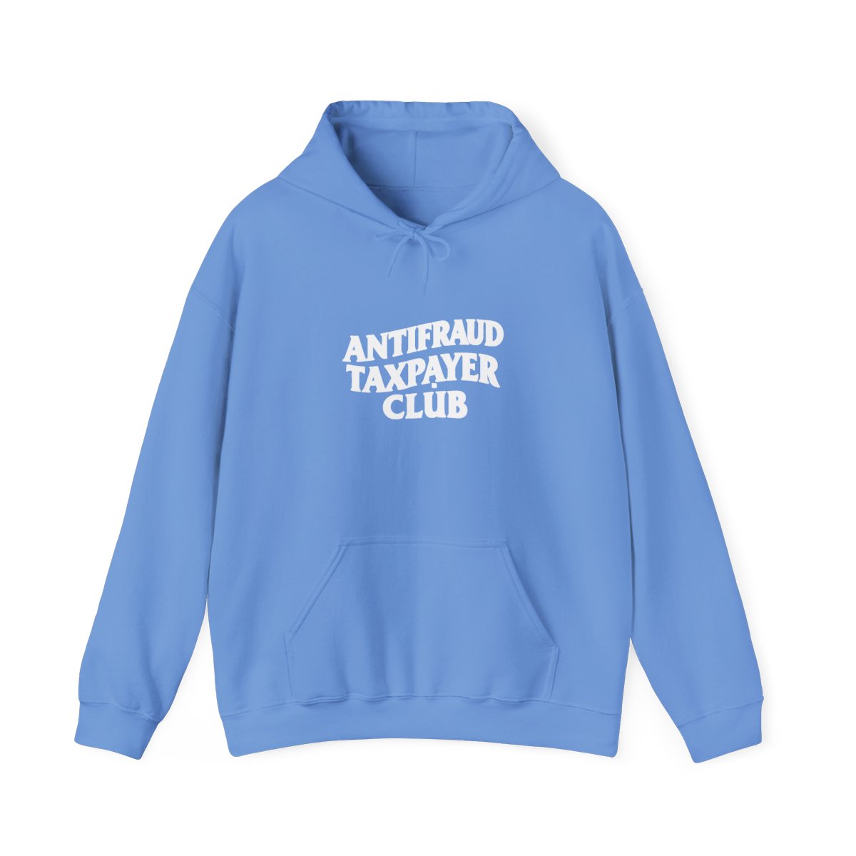 Anti Fraud Club Hoodie - Black - alternate angle 2, merchandise