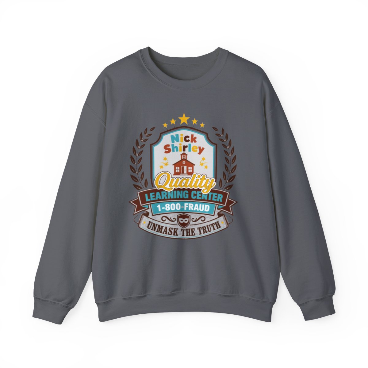Nick Shirley "Quality" Crewneck - alternate angle 5, merchandise