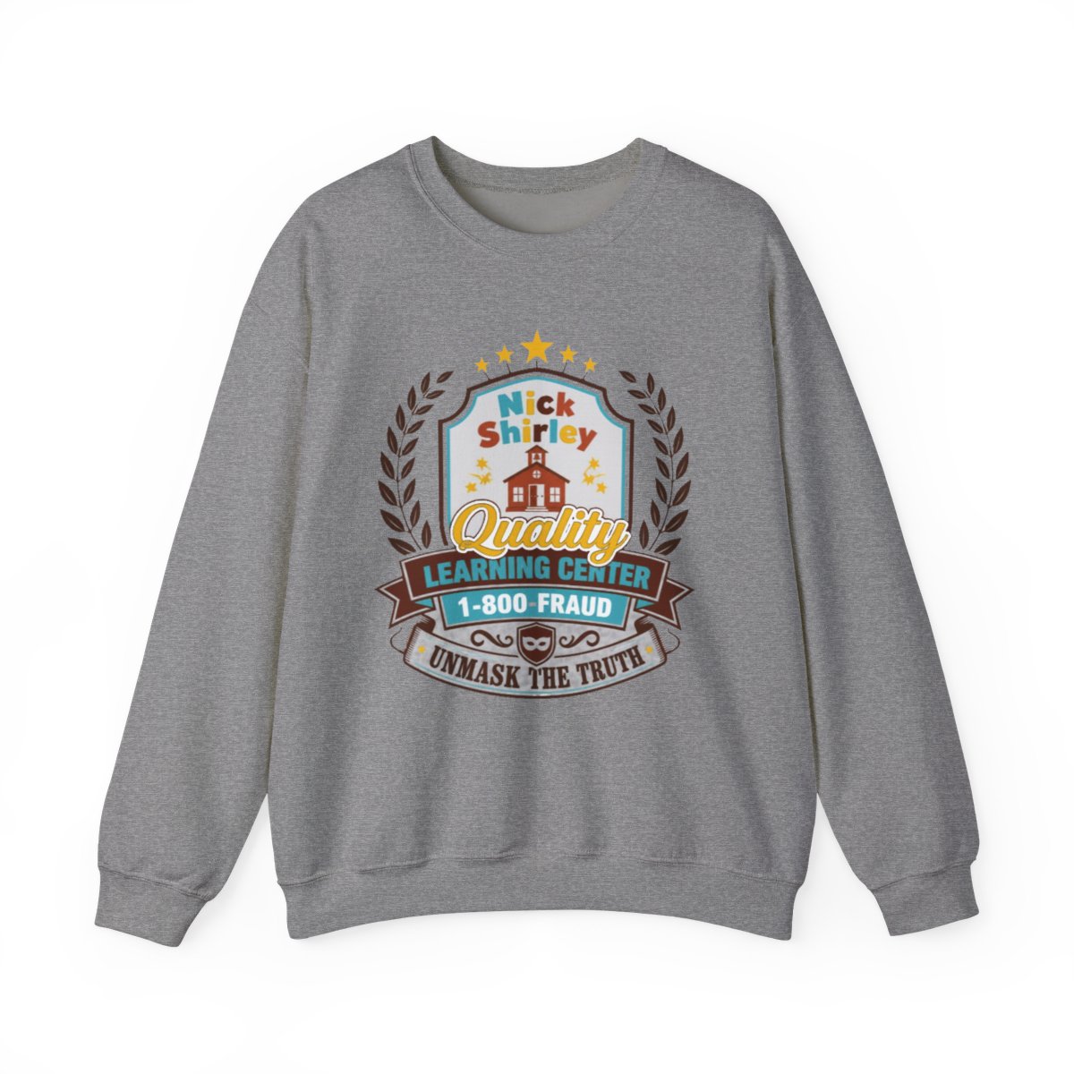 Nick Shirley "Quality" Crewneck - alternate angle 3, merchandise