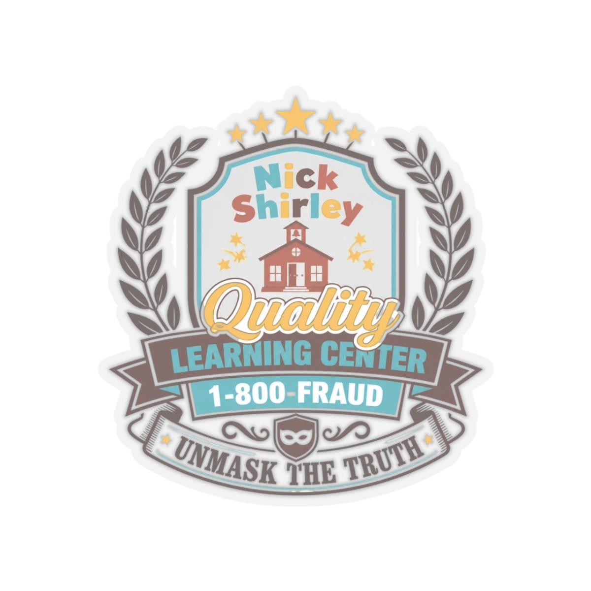 Nick Shirley "Quality" Sticker