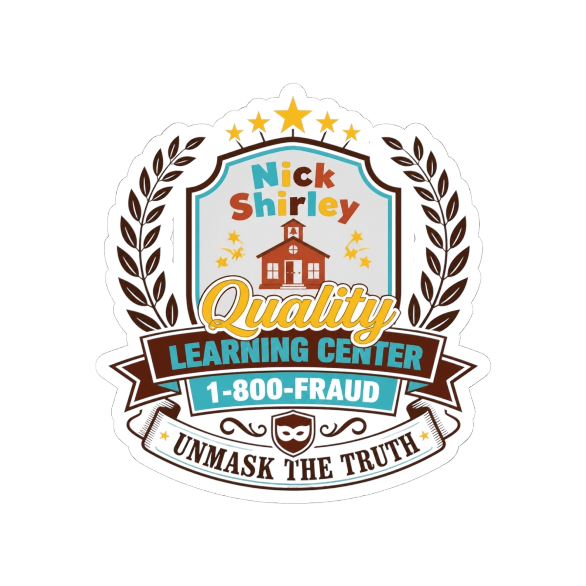 Nick Shirley "Quality" Sticker